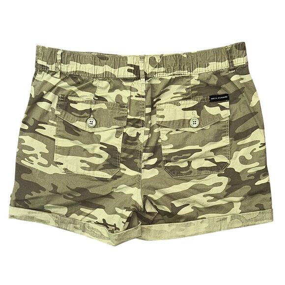 Sanctuary High-Rise Camouflage Mini Cargo Shorts Women's Large 32X5 - Picture 6 of 8